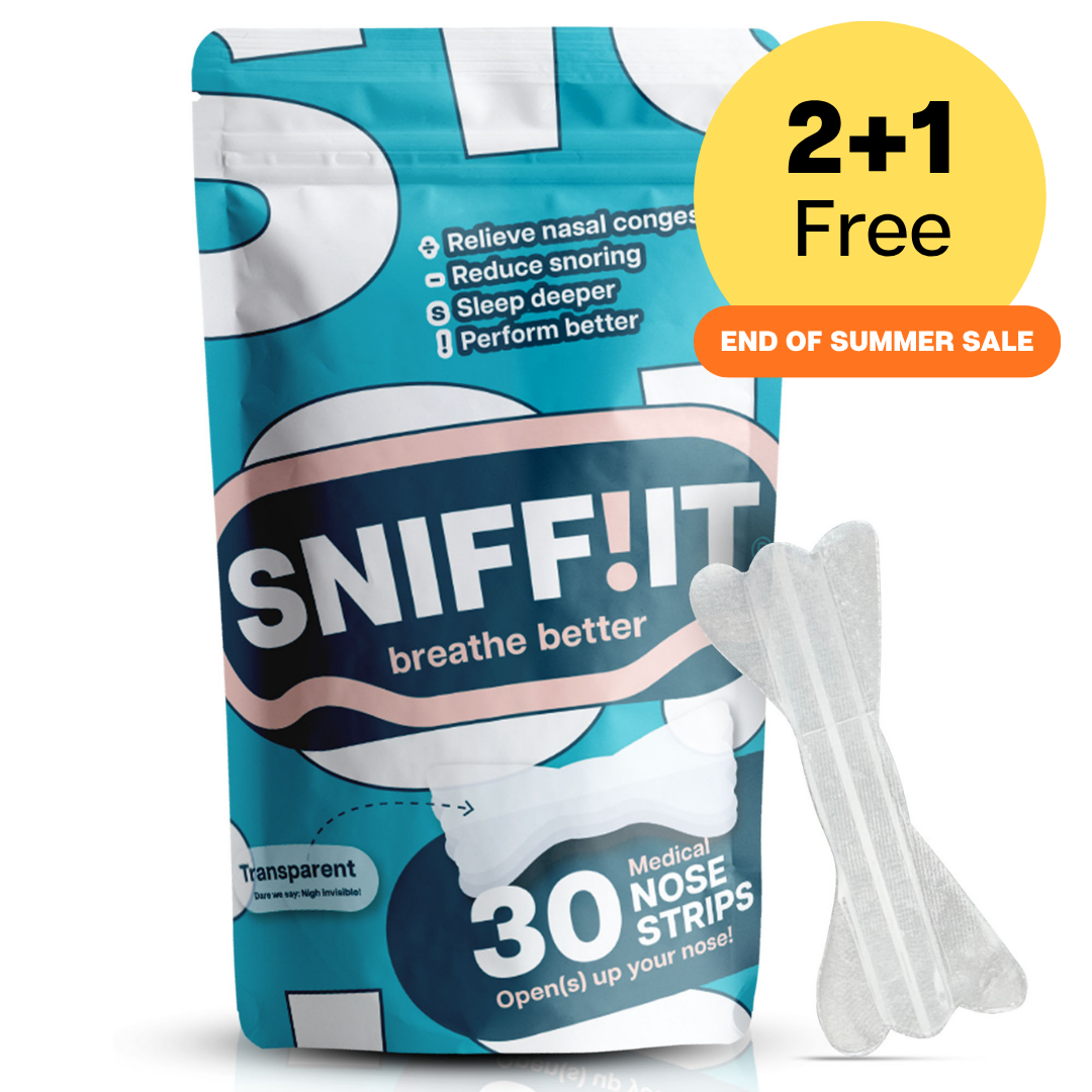 Sniffit® Transparante neusstrips