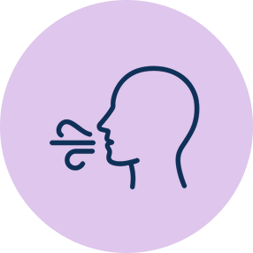 You simply breathe more efficiently