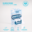 Sniffit® Transparante neusstrips - Medium/Klein
