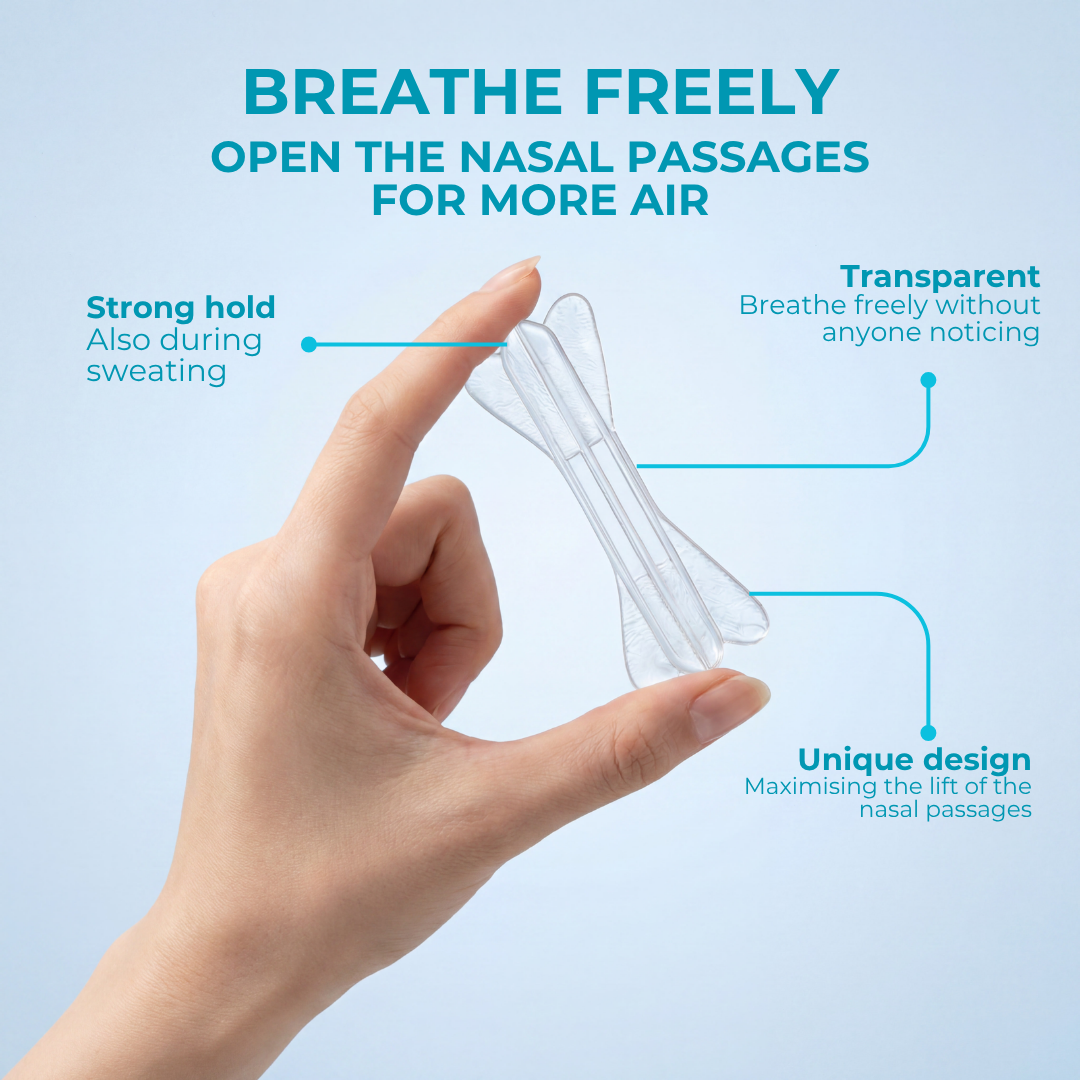 Sniffit® Transparent nasal strips