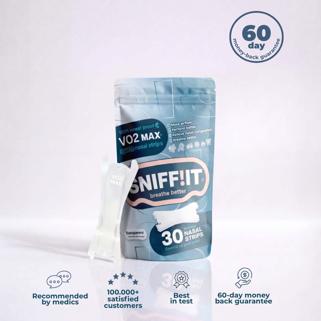 Sniffit® VO2 MAX Sports Nasal strips