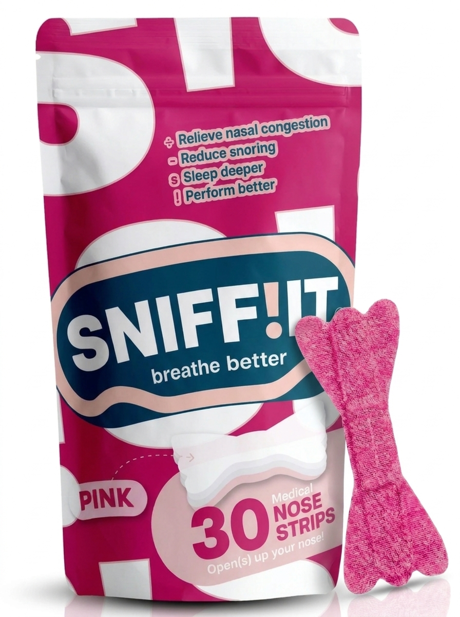 Sniffit® Pink nasal strips