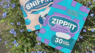 Nasal strips mouth tape